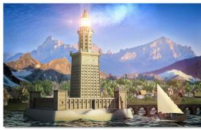 Всемирная история в лицах Афинский маяк сверкание золотого